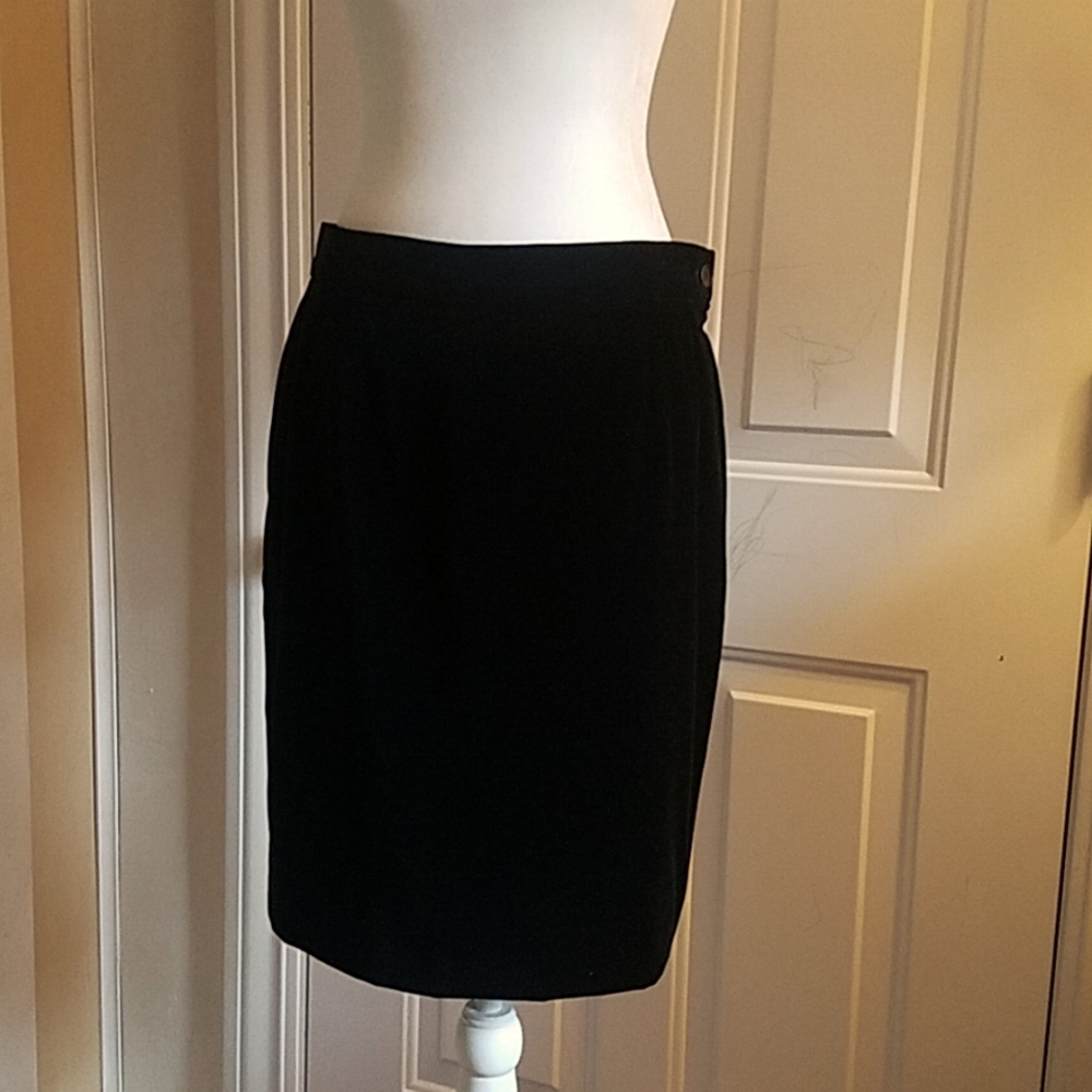 Yves Saint Laurent Velvet Skirt